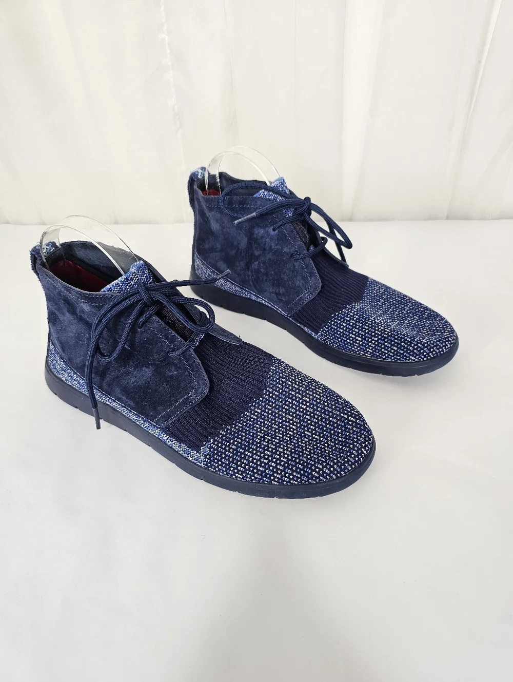 UGG Men’s Freamon Hyperweave 2.0 Chukka Sneaker Boots Navy Blue Size 8 NEW